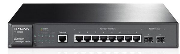 TP-Link SG3210 JetStream 8-Port Gigabit L2 Managed Switch with 2 SFP Slots
