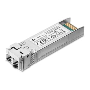 TP-Link TL-SM5110-SR 10GBase-LR 10GBase-SR SFP+ LC Transceiver Multi Mode Hot-Pluggable Supports Digital Diagnostic Monitoring SFP+ MSA Compatible