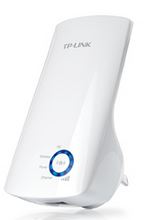 TP-Link TL-WA850RE N300 Universal WiFi Range Extender 2.4GHz (300Mbps) 1x100Mbps LAN 802.11bgn 2x OnBoard antennas Mini size wall-mounted
