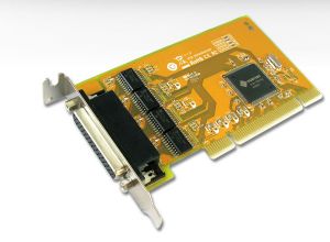 Sunix 4 Port Serial PCI Low Profile LP Card RS232 (includes 4 x Spliter Cable)