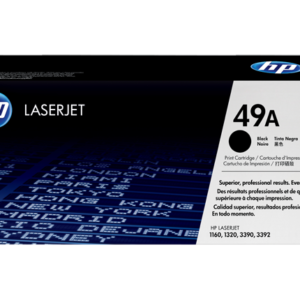 HP 49A BLACK TONER 2500 PAGE YIELD FOR LJ 1160 1320 3390