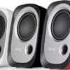 Edifier R12U USB Compact 2.0 Multimedia Speakers System (White) - 3.5mm AUX/USB/Ideal for Desktop