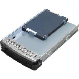 The Supermicro 3.5" to 2.5" hot-swap converter drive tray (MCP-220-00080-0B) is a great addition for those who would like to use a 2.5 drive in a 3.5" drive tray. This drive tray is compatible with various Supermicro chassis. Each hard drive tray is validated to ensure quality.