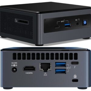 Intel NUC mini PC i5-10210U 4.2GHz 2xDDR4 SODIMM 2.5" HDD M.2 SATA/PCIe SSD HDMI USB-C (DP1.2) 3xDisplays GbE LAN WiFi BT 6xUSB Digital Signage POS