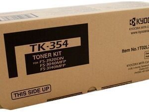 TK-354B BLACK TONER YIELD 15K FS-3920DN FS-3140 3040MFP FS-3920DN FS-3640MFP FS-3540
