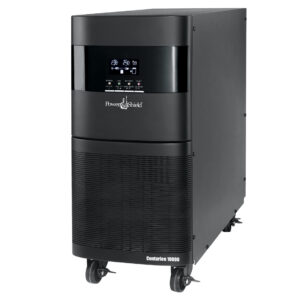The PowerShield Centurion UPS provides a permanent backup power solution for sensitive devices such as medical equipment and internet routers.