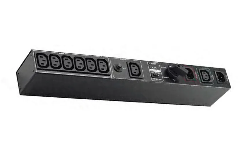 PowerShield Rack Mount Bypass Switch Plus Hot Swap PDU for 1 & 2kVA