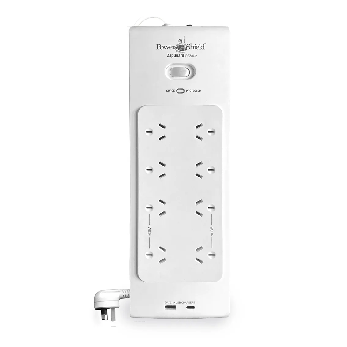 PowerShield PSZ8U2 ZapGuard 8 Way Power Surge Filter Board