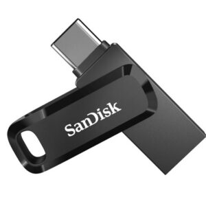 SanDisk 512GB Ultra Dual Drive Go 2-in-1 USB-C  USB-A Flash Drive Memory Stick 150MB/s USB3.1 Type-C Swivel for Android Smartphones Tablets Macs PCs