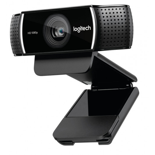 Logitech C922 Pro Stream Full HD Webcam 30fps at 1080p Autofocus Light Correction 2 Stereo Microphones 78° FoV 3 Month XSplit Premium License
