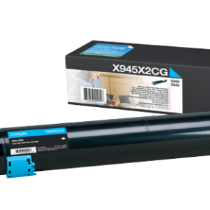 Lexmark Toner Cartridge for X940 & X945 Printer Series 22000 Pages Yield Cyan