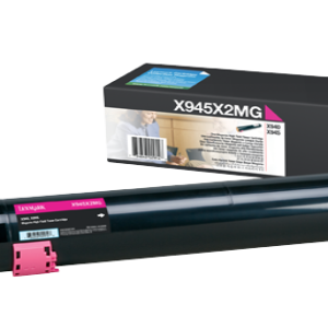 Lexmark Toner Cartridge for X940 & X945 Printer Series 22000 Pages Yield Magenta