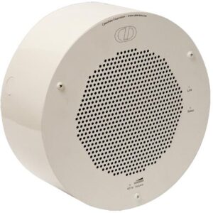 The Conduit Speaker Mount is the newest option for installation of the CyberData VoIP Ceiling Speaker.