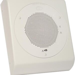 The CyberData Wall Mount Adaptor enables the various CyberData Ceiling Speakers for wall mounting.