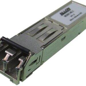 The 100SFP-M02 is a 100Base-FX Multimode Fibre SFP module that can be installed into switches supporting a 100Mb SFP slot.