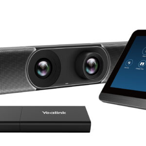 The Yealink MeetingBar A30 is an all-in-one video collaboration bar for small and medium rooms. With support for cloud video platforms like Zoom and Microsoft Teams