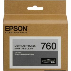 EPSON ULTRACHROME HD INK SURECOLOR SC-P600 LIGHT LIGHT BLACK INK CART