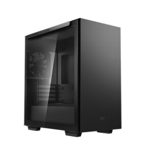 Deepcool MACUBE MACUBE 110 Black is a sleek Micro-ATX case build with simplicity in mind featuring a refined magnetic tempered glass panel to show off your system.