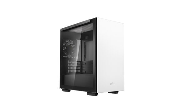 Deepcool MACUBE MACUBE 110 WH is a sleek Micro-ATX case build with simplicity in mind featuring a refined magnetic tempered glass panel to show off your system.