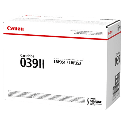 CanonCANON CART039II HIGH YIELD BLACK CARTRIDGE FOR LBP351X LBP352X 25KLaser Toner