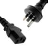 8Ware AU Power Cable 2m - Male Wall 240v PC to Female Power Socket 3pin to IEC 320-C13 for Notebook/AC Adapter – 8ware CB8W-RC-3078AU Other Cables Product Image