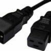 8Ware 2m Power Extension Cable Lead 15A IEC-C19 to IEC-C20 Male to Female for UPS PDU PC Servers Rack-mount Power Distribution Units – 8ware CB8W-RC-3084-020 Other Cables Product Image