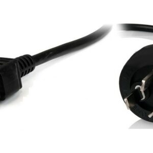 Power Cable from 3-Pin 10A AU Male to IEC C19 Female plug in 2m