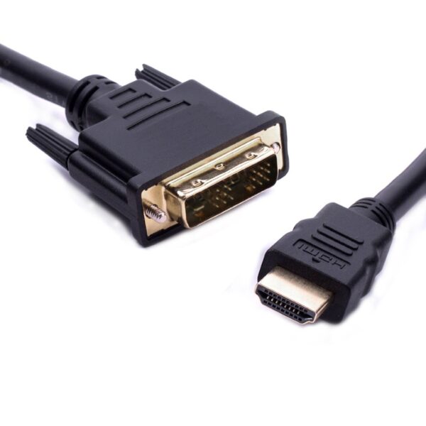 High Speed HDMI to DVI-D Cable Male-Male 2m