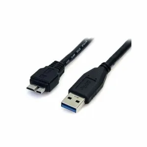 8Ware USB 3.0 to Micro USB Cable 1m Type A to Type B Male to Male for Charging or Data Sync Mobile Devices Phone Tablet PDA GPS – 8ware CB8W-UC-3001AUB USB