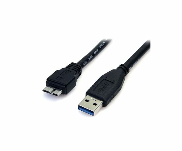 USB 3.0 Certified Cable - USB A Male to Micro-USB B Male