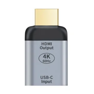Astrotek USB-C to HDMI Female to Male Adapter support 4K@60Hz Aluminum shell Gold plating for Windows Android Mac OS – Astrotek CBAT-HDMIUSBC-MF USB-C Cables Converters Adapters Product Image