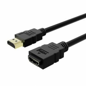 CAH305 HDMI extension cable (0.5m) features an HDMI 19-pin (male) connector on one end and an HDMI 19-pin (female) connector on the other