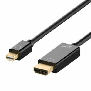 The Simplecom Mini DisplayPort to HDMI cable is a high performance cable to connect computers equipped with Mini DisplayPort (miniDP) to the newest 4K capable monitors and Ultra HDTVs. Experience the higher bandwidth and colour depths offered by this cable and a compatible video graphics card in a computer equipped with DisplayPort 1.2.