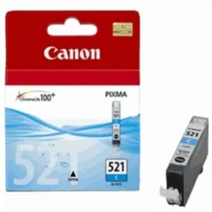 CanonCLI-521C CYAN INK CARTRIDGE IP360046004700 MP540 550 620630640980990 MX860 870InkJet Cartridges