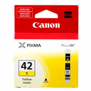 CanonCLI-42Y YELLOW INK CARTRIDGE FOR PIXMA PRO-100InkJet Cartridges