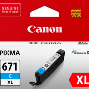 CANON CLI671XLC CYAN EXTRA LARGE INK TANK FOR MG5760BK  MG6860 MG7760