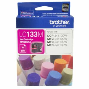 The Brother LC-133 Magenta Ink Cartridge is formulated specifically for use with your compatible Brother printer to produce high quality colour print results. It contains Inobella inks which deliver fade resistant results so your photos