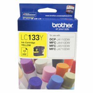 The Brother LC-133 Yellow Ink Cartridge is formulated specifically for use with your compatible Brother printer to produce high quality colour print results. It contains Inobella inks which deliver fade resistant results so your photos
