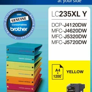 The Brother LC-235XL Ink Cartridge helps you achieve high quality