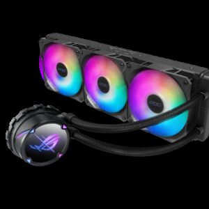 ASUS ROG Strix LC II 360 ARGB all-in-one liquid CPU cooler with Aura Sync