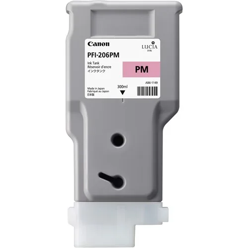 CanonPFI-206PM LUCIA EX PHOTO MAGEN TA INK FOR IPF6400 6450 - 300Large Format InkJet Cartridges