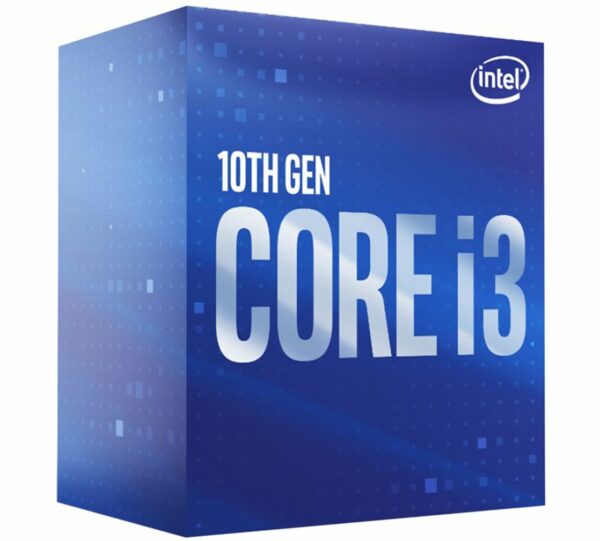 Intel Core i3-10100 CPU 3.6GHz (4.3GHz Turbo) LGA1200 10th Gen 4-Cores 8-Threads 6MB 65W UHD Graphic 630 Retail Box 3yrs Comet Lake