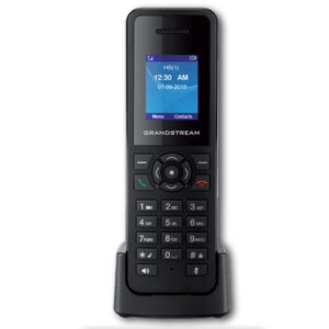 The DP720 is a DECT cordless VoIP phone that allows users to mobilize their VoIP network throughout any business
