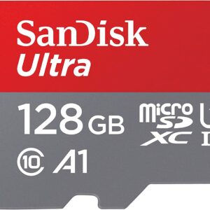SanDisk 128GB Ultra microSD SDHC SDXC UHS-I Memory Card 120MB/s Full HD Class 10 Speed Google Play Store App for Android Smartphone Tablet