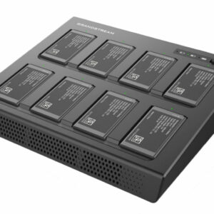 GMC08 is Grandstream’s battery charging pack for the WP820 Cordless WiFi IP Phone.