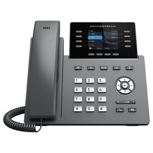8-line professional carrier-grade IP phone with integrated PoE and Wi-Fi