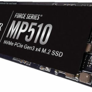 Corsair Force MP510 4TB NVMe PCIe SSD M.2 3480/2000 MB/s 680/580K IOPS 6820TBW 1.8M hrs MTBF AES 256-bit Encryption 5yrs
