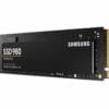 Samsung 980 1TB NVMe SSD 3500MB/s 3000MB/s R/W 500K/480K IOPS 600TBW 1.5M Hrs MTBF AES 256-bit Encryption M.2 2280 PCIe 3.0 Gen3 5yrs Wty – Samsung HBS-980NV-1TB M.2 NVMe PCIe SSD Product Image