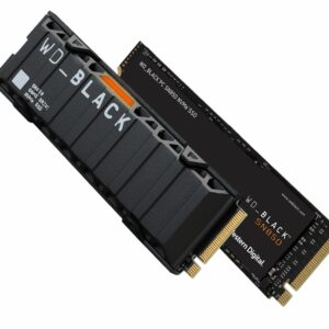 Western Digital WD Black SN850 2TB Gen4 NVMe SSD Heatsink - 7000MB/s 5100MB/s R/W 300TBW 1000K/710K IOPS 1.75M Hrs MTBF M.2 2280 PCIe4.0 5yrs Wty
