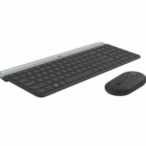 Logitech MK470 Slim Wireless Keyboard Mouse Combo Nano Receiver 1 Yr Warranty (LS) – Logitech KBLT-MK470 Wireless Product Image